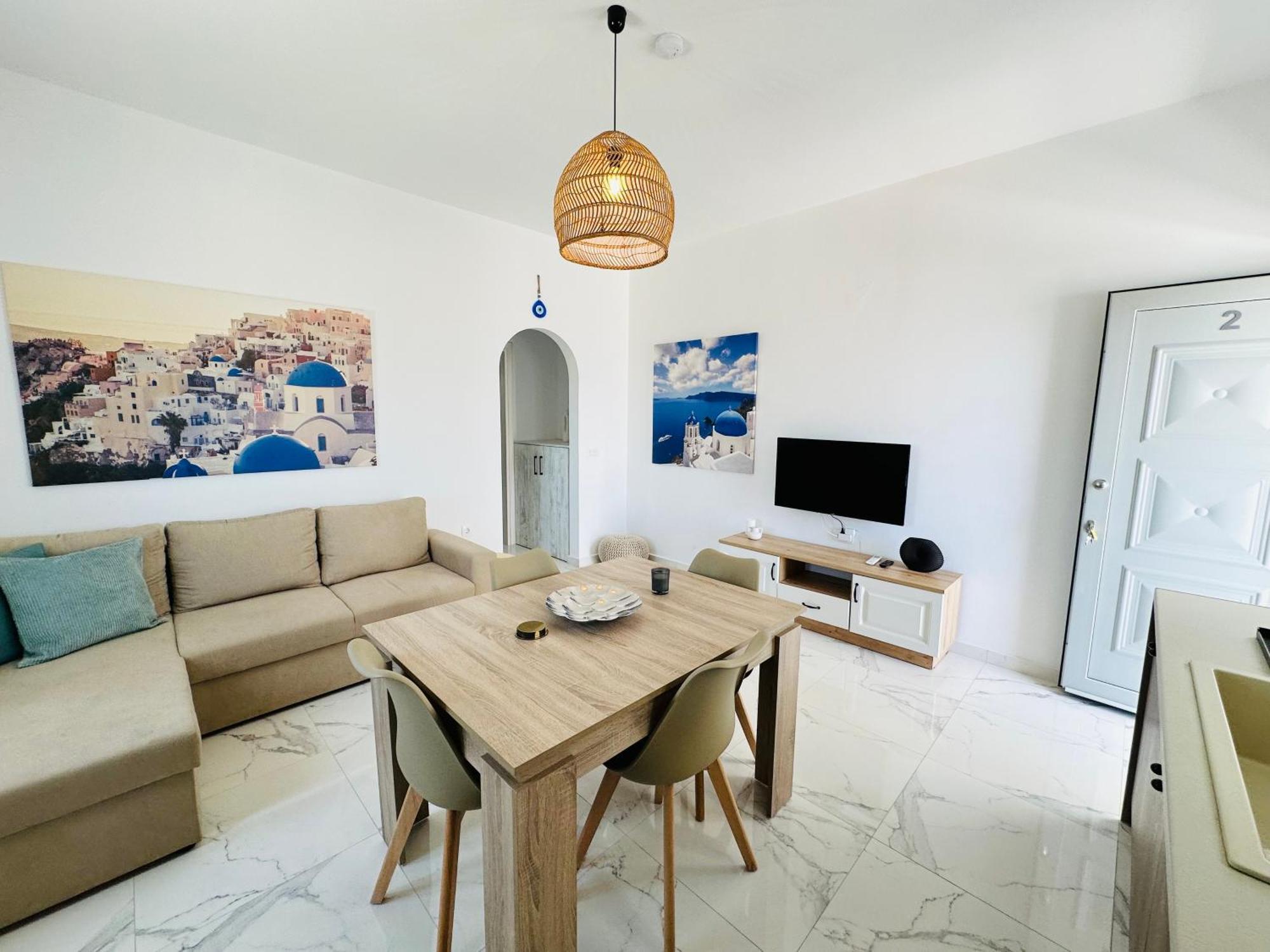 Santana Apartments Периволос Екстериор снимка